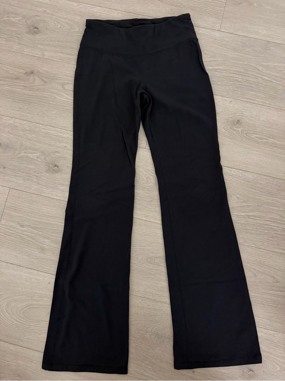 Athleta girls Black Flare Yoga Pants